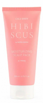 Rated Green cold brew hibiscus moisturizing scalp pack sugar maple